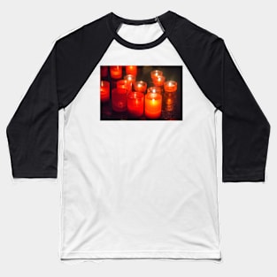 Candles Baseball T-Shirt